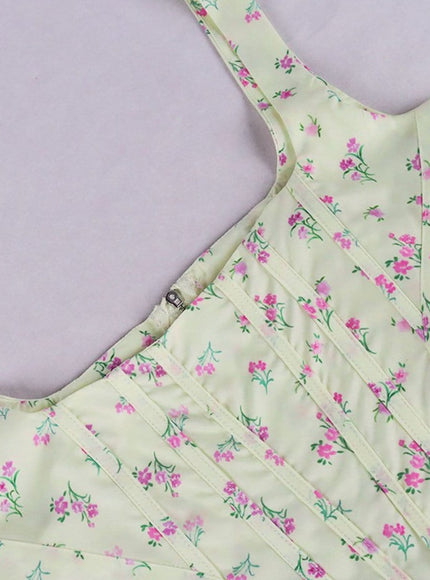 Remy Floral Corset Top - Fashion Pov