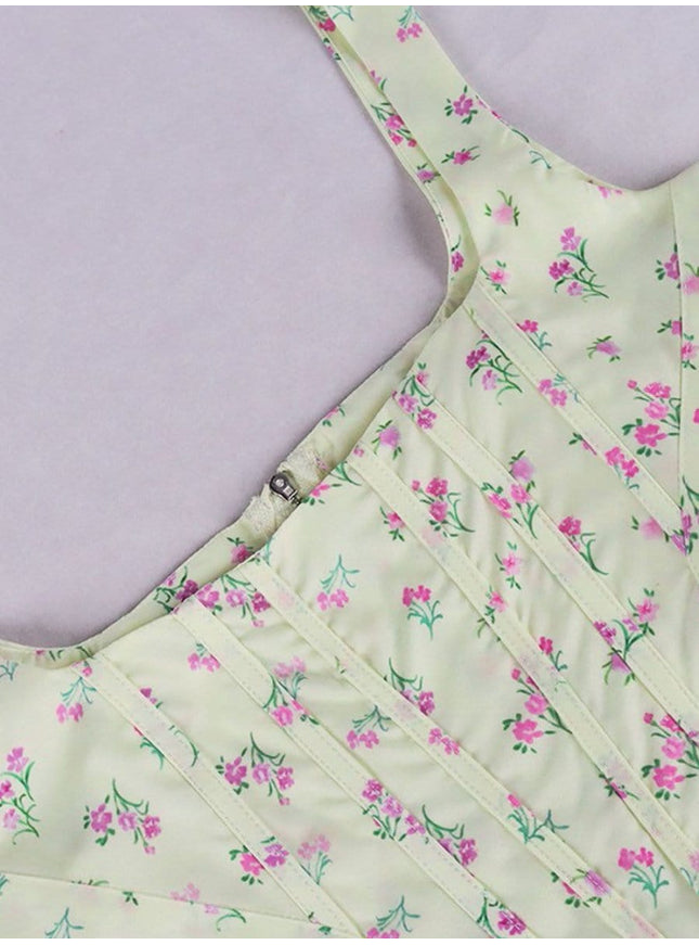 Remy Floral Corset Top - Fashion Pov