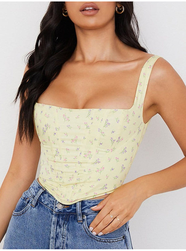 Remy Floral Corset Top - Fashion Pov