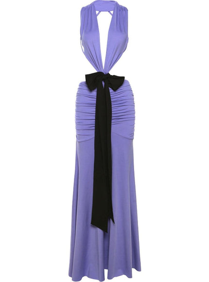 Reyna Backless Bodycon Maxi Dress - Fashion Pov