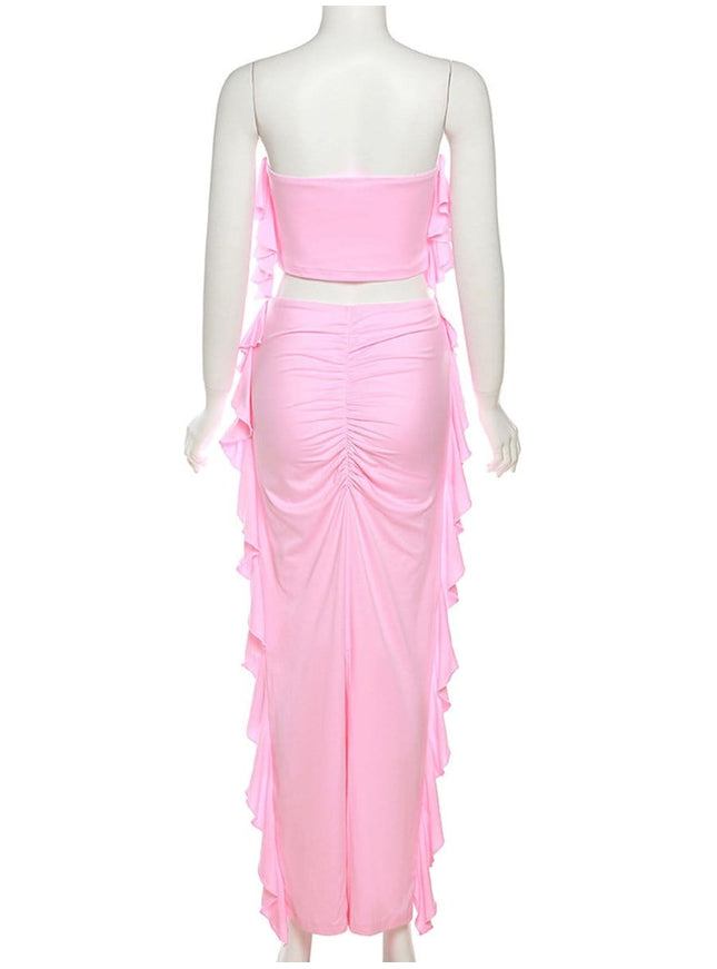 Rowan Top & Bodycon Knit Maxi Skirt - Fashion Pov