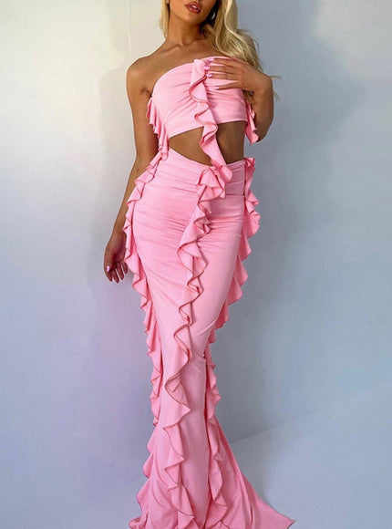 Rowan Top & Bodycon Knit Maxi Skirt - Fashion Pov