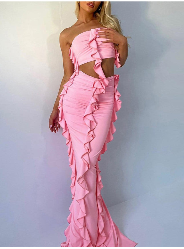 Rowan Top & Bodycon Knit Maxi Skirt - Fashion Pov