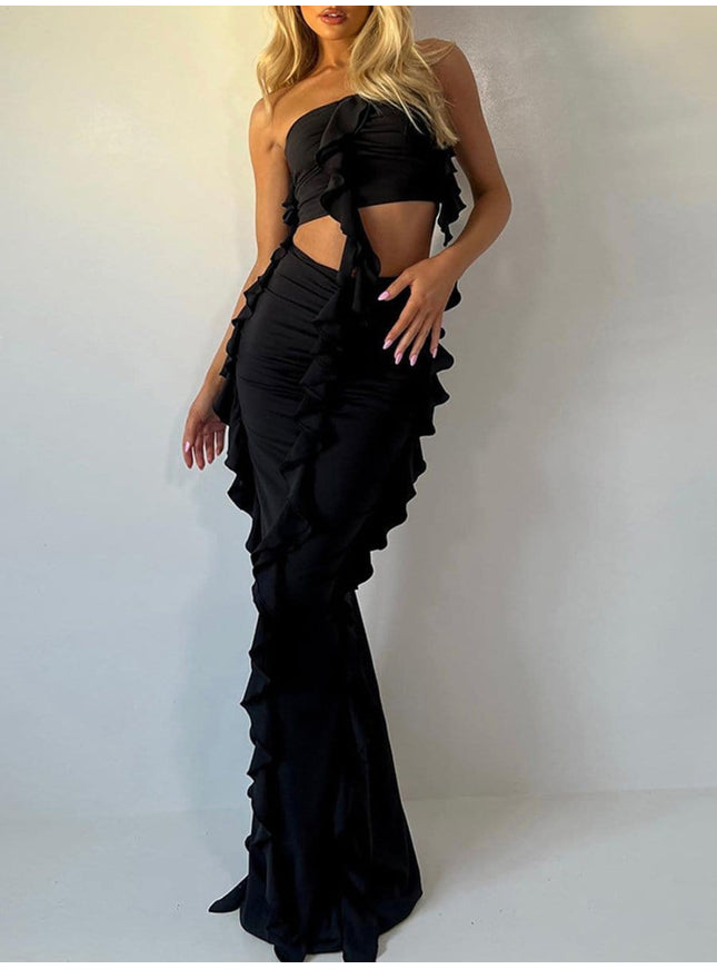 Rowan Top & Bodycon Knit Maxi Skirt - Fashion Pov