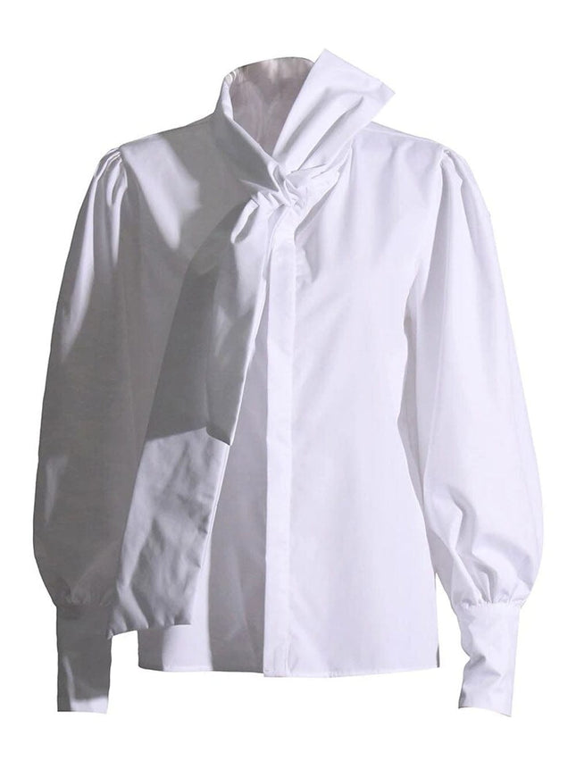 Rowen Shirt In White - Fashion Pov