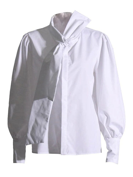 Rowen Shirt In White - Fashion Pov