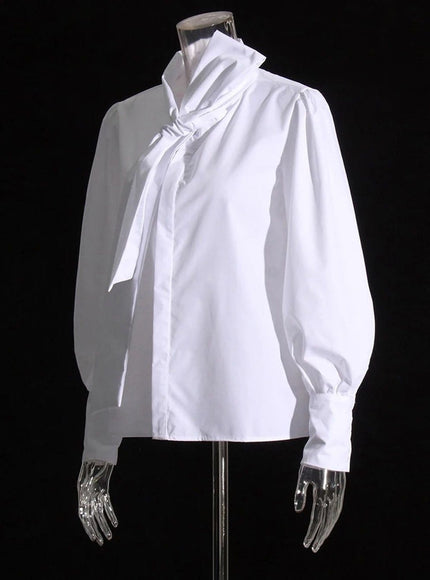 Rowen Shirt In White - Fashion Pov