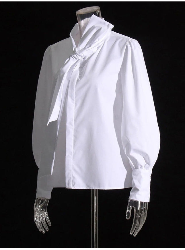 Rowen Shirt In White - Fashion Pov