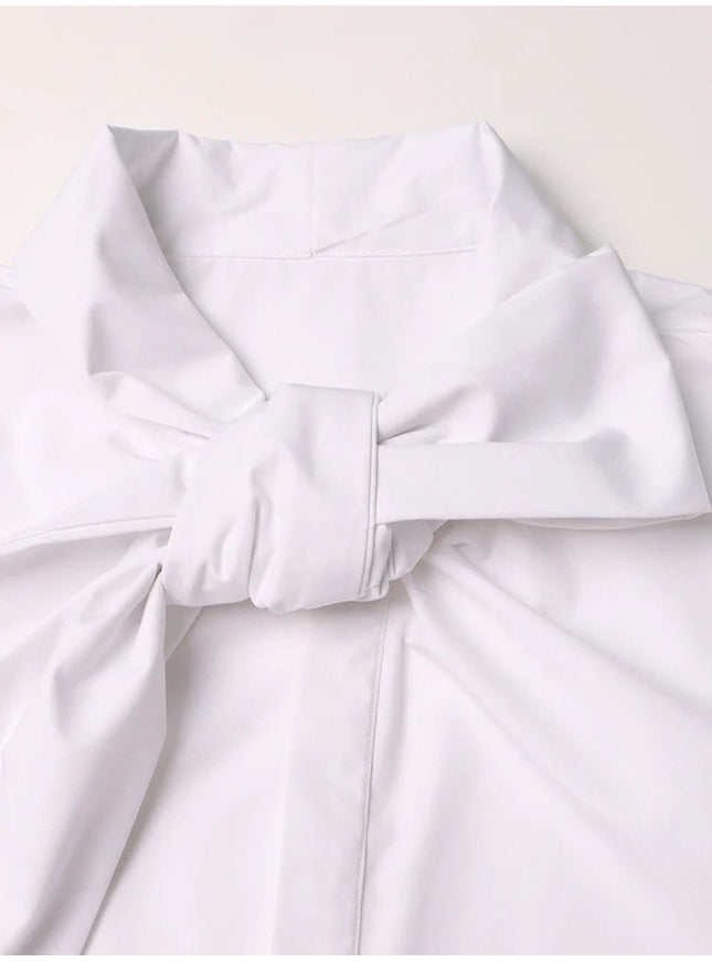 Rowen Shirt In White - Fashion Pov
