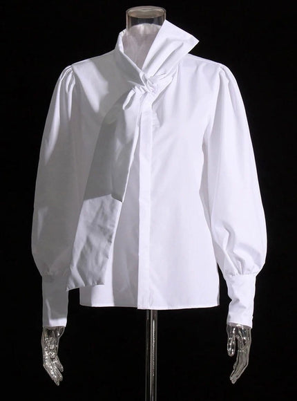 Rowen Shirt In White - Fashion Pov