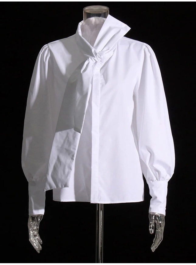 Rowen Shirt In White - Fashion Pov