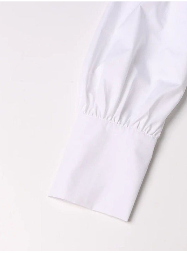 Rowen Shirt In White - Fashion Pov