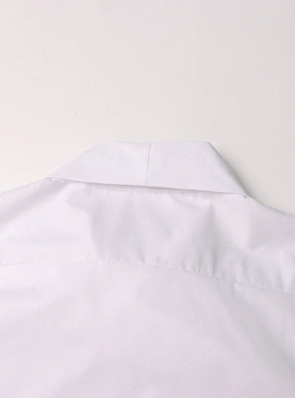 Rowen Shirt In White - Fashion Pov
