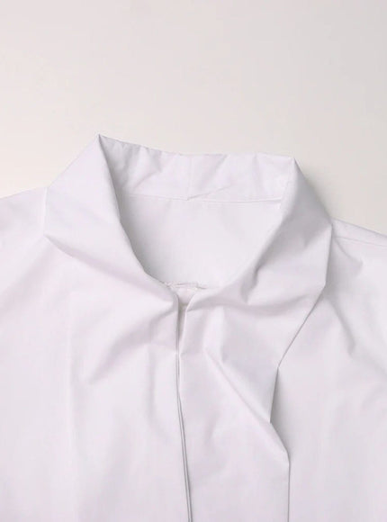 Rowen Shirt In White - Fashion Pov