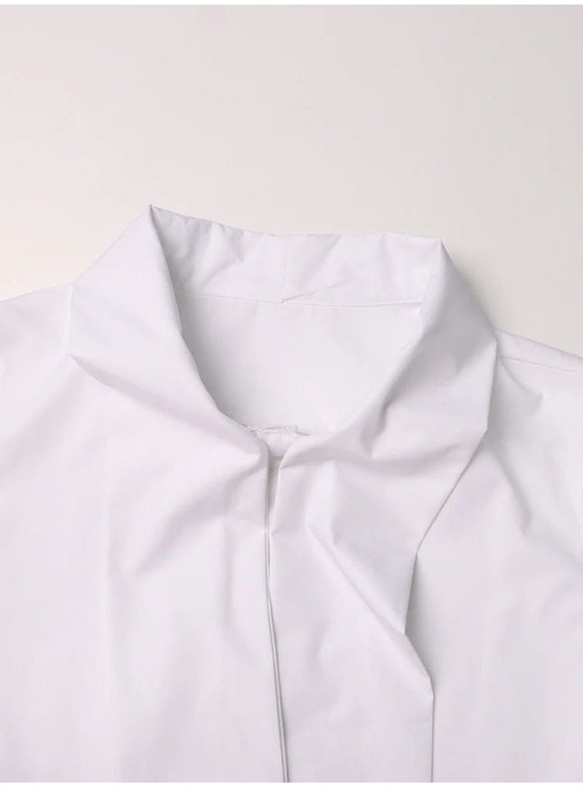 Rowen Shirt In White - Fashion Pov