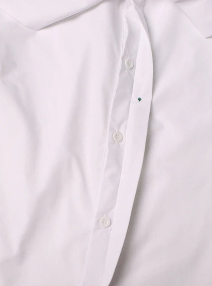 Rowen Shirt In White - Fashion Pov
