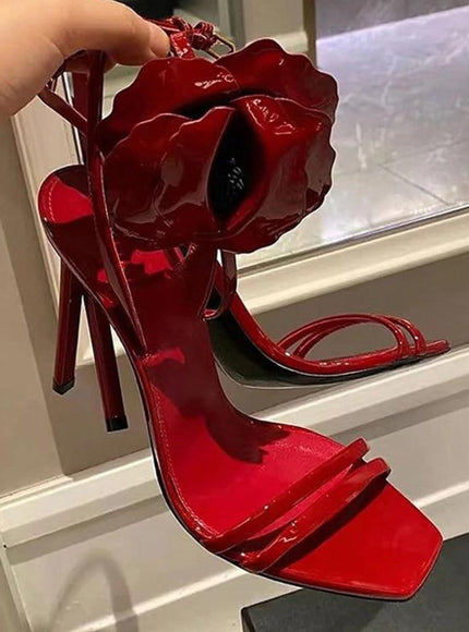 Sage Ankle Strap Stiletto Heel - Fashion Pov
