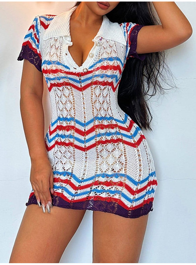 Sanjana Bodycon Mini Dress - Fashion Pov