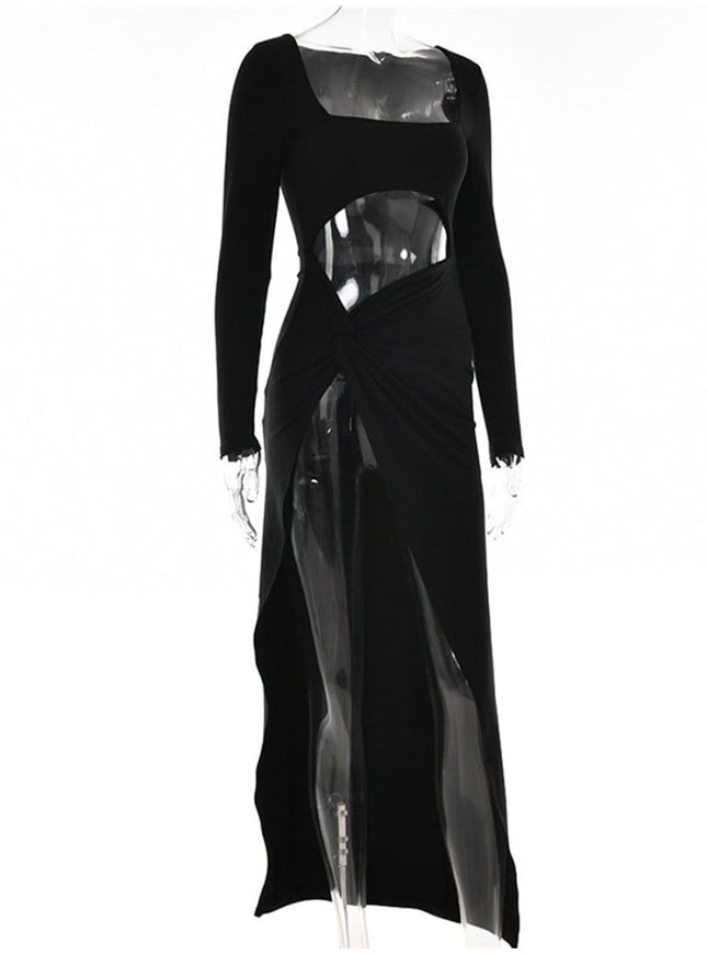 Scott Hollow Out Maxi Dress - Fashion Pov