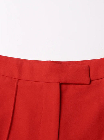 Selina Solid Casual Flare Pant - Fashion Pov