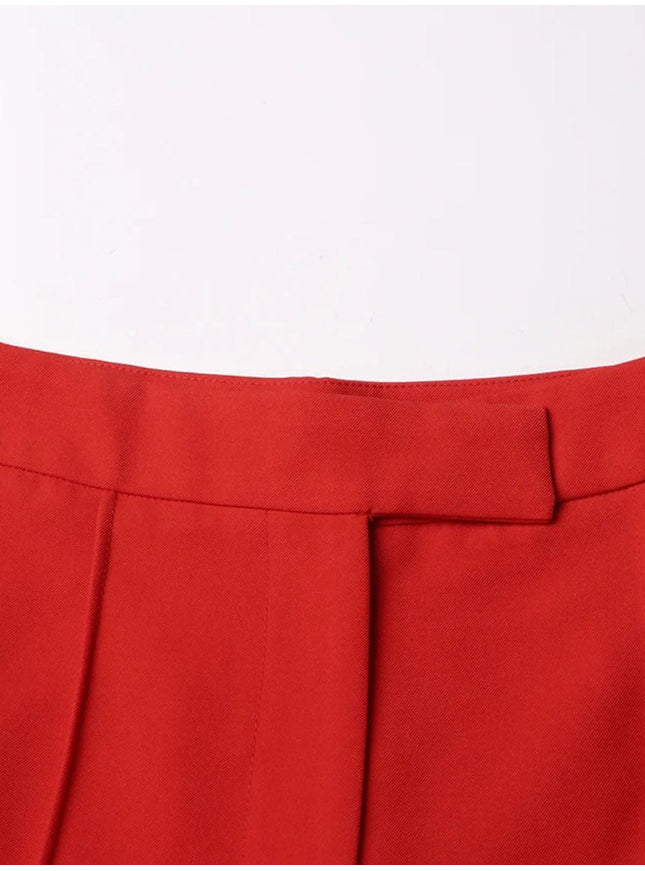 Selina Solid Casual Flare Pant - Fashion Pov