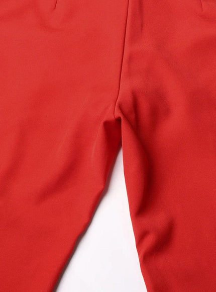 Selina Solid Casual Flare Pant - Fashion Pov