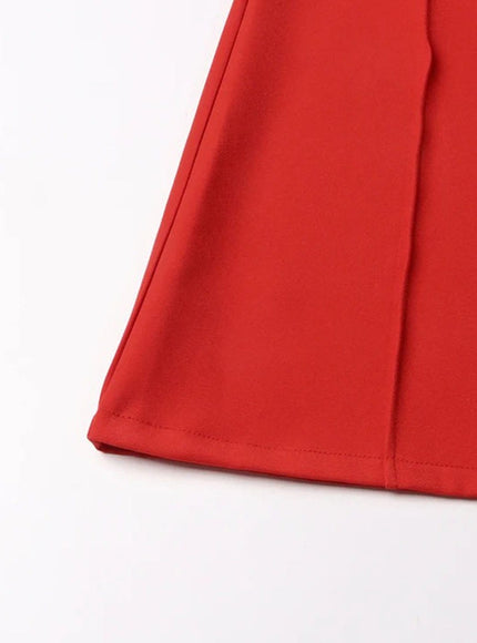 Selina Solid Casual Flare Pant - Fashion Pov