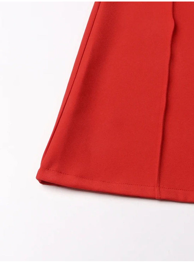 Selina Solid Casual Flare Pant - Fashion Pov