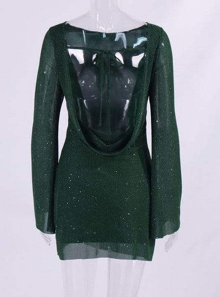 Shane Backless Mini Dress - Fashion Pov