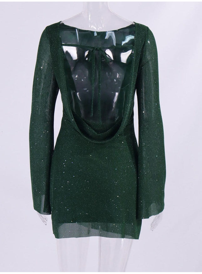 Shane Backless Mini Dress - Fashion Pov