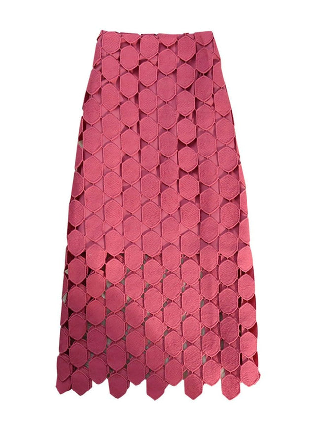 Shay Hollow Out Tassel Skirt - Fashion Pov