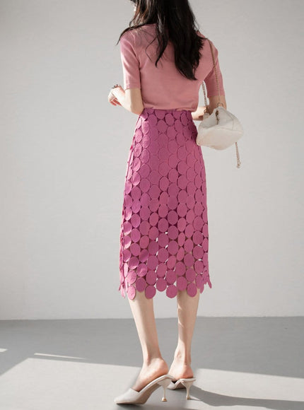 Shay Hollow Out Tassel Skirt - Fashion Pov