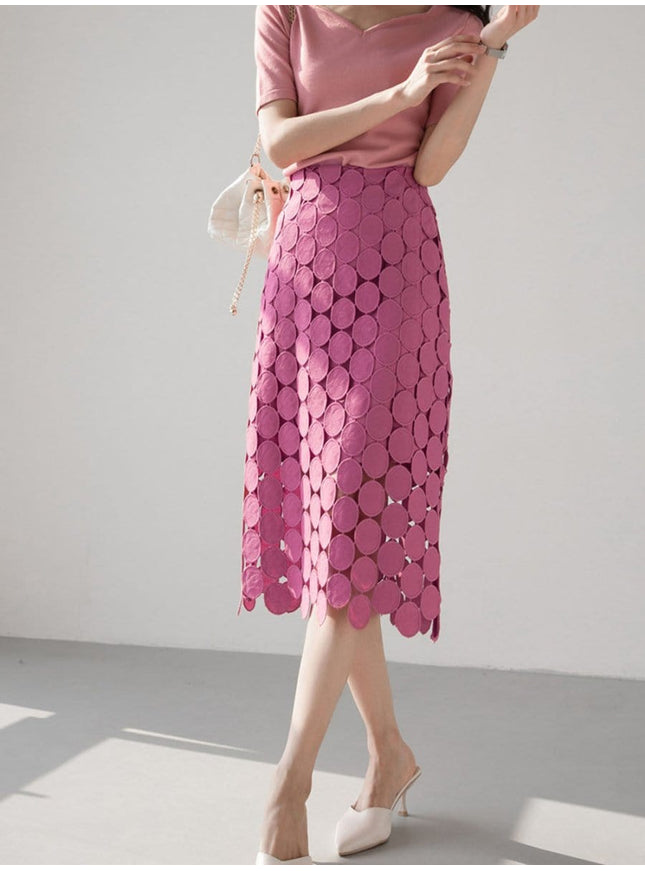 Shay Hollow Out Tassel Skirt - Fashion Pov