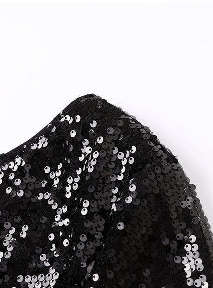 Shiloh Shoulder Feather Backless Mini Dress - Fashion Pov