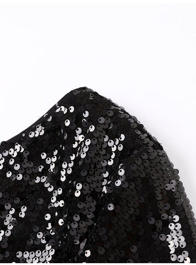 Shiloh Shoulder Feather Backless Mini Dress - Fashion Pov