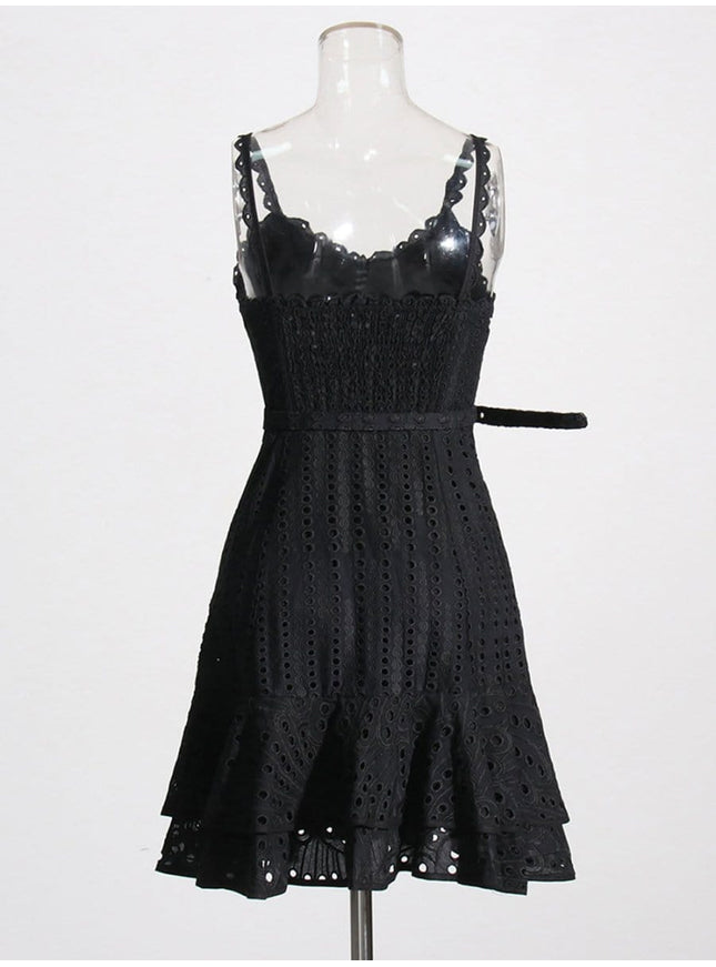 Sienna Backless Midi Dress - Fashion Pov