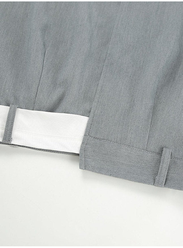 Sloan Skirt In Gray - Fashion Pov