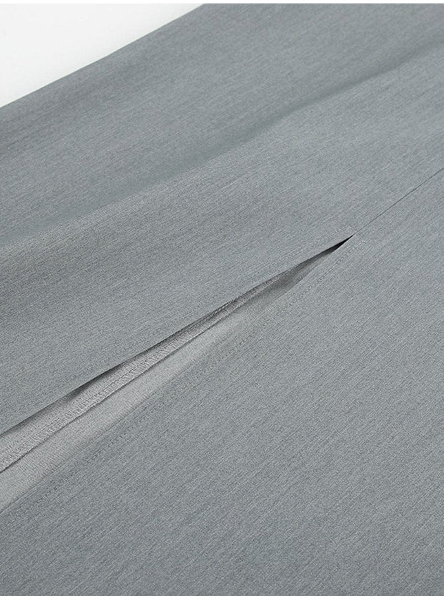 Sloan Skirt In Gray - Fashion Pov