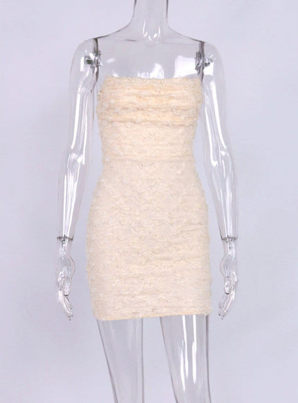 Sunny Strapless Mini Dress - Fashion Pov