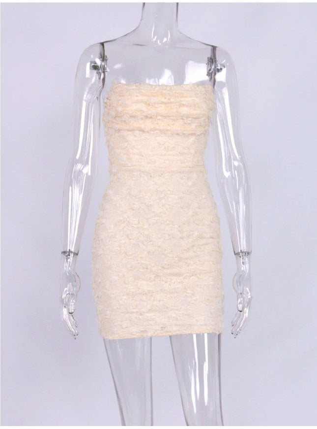 Sunny Strapless Mini Dress - Fashion Pov