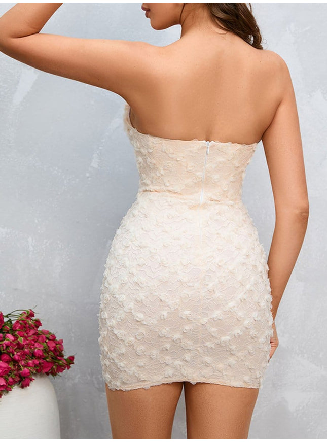 Sunny Strapless Mini Dress - Fashion Pov