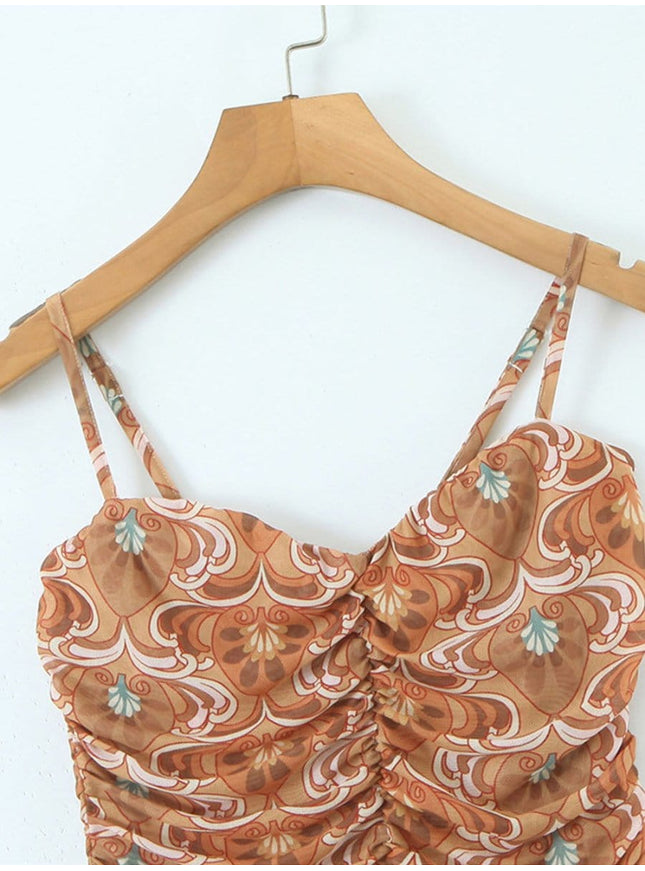 Sutton Ruffle Mini Dress - Fashion Pov