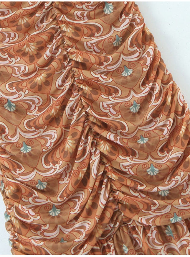 Sutton Ruffle Mini Dress - Fashion Pov