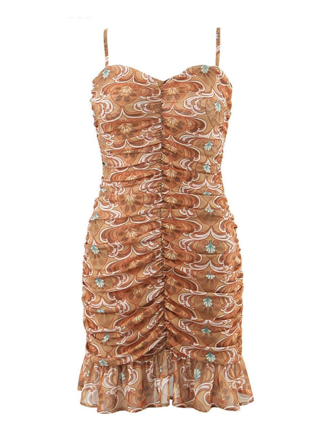 Sutton Ruffle Mini Dress - Fashion Pov
