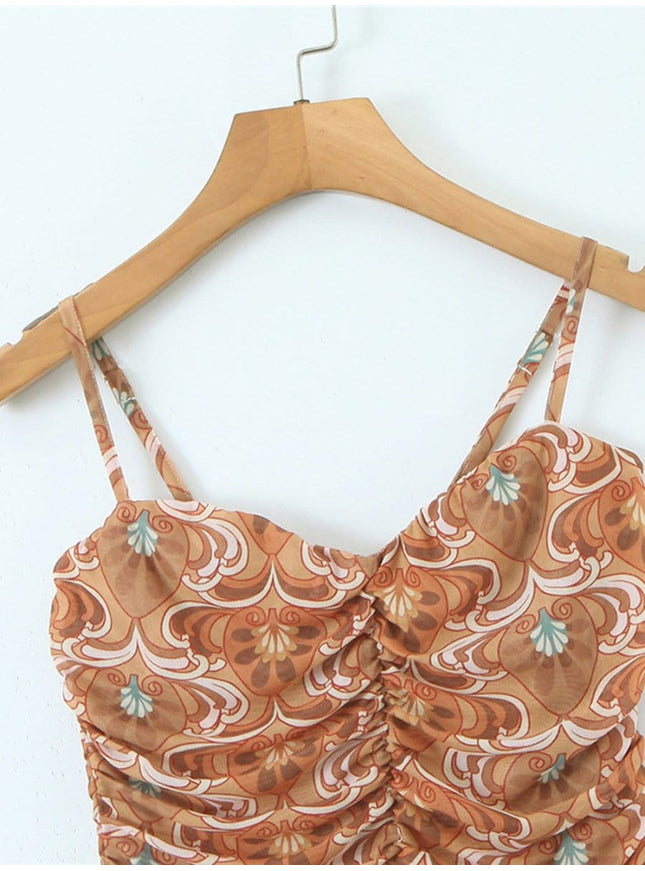 Sutton Ruffle Mini Dress - Fashion Pov