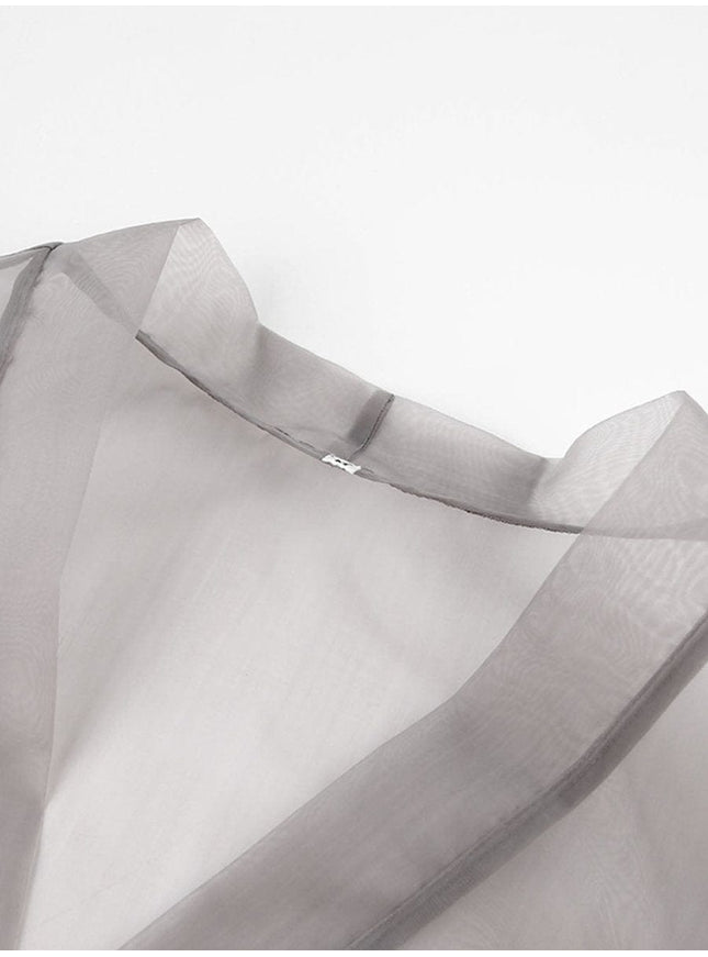 Talia V Neck Long Sleeve Top - Fashion Pov
