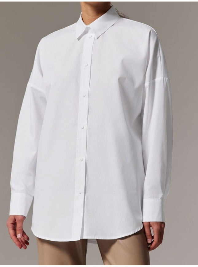 Taylor Long Sleeve Button Top - Fashion Pov