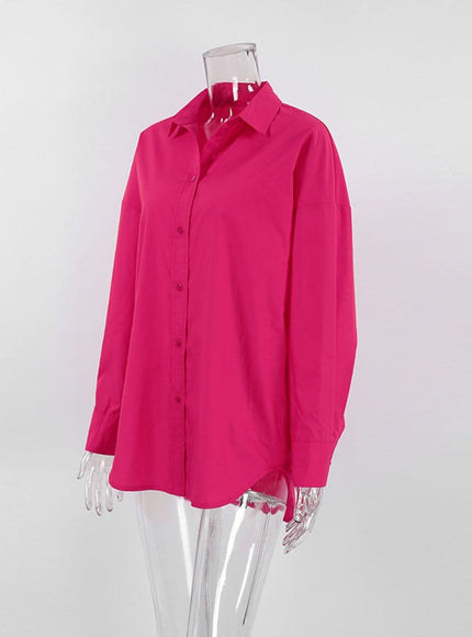 Taylor Long Sleeve Button Top - Fashion Pov