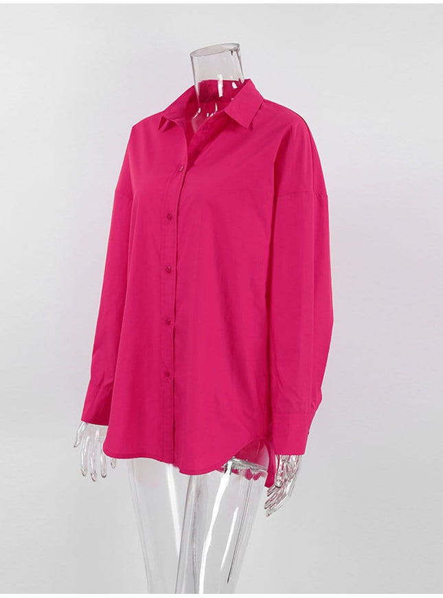 Taylor Long Sleeve Button Top - Fashion Pov