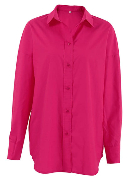 Taylor Long Sleeve Button Top - Fashion Pov